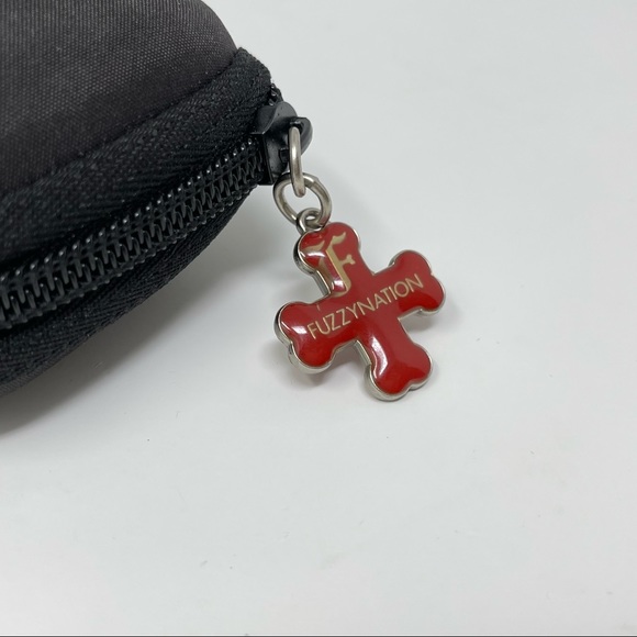 Fuzzy Nation dog picture zippered case  7 x 3 x 2 - Picture 3 of 7